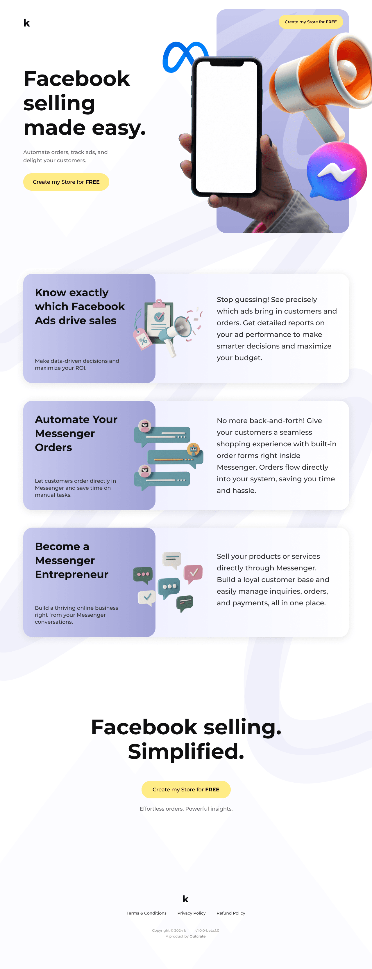K - Sales management micro SaaS
